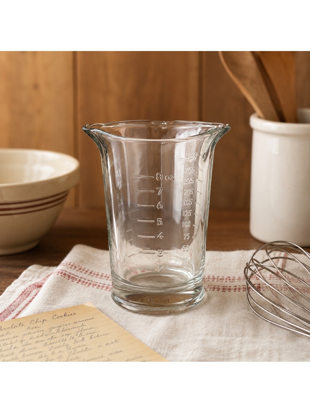 Anchor Hocking Triple Pour Glass Measuring Cup 8 Oz 250 mL Made in USA